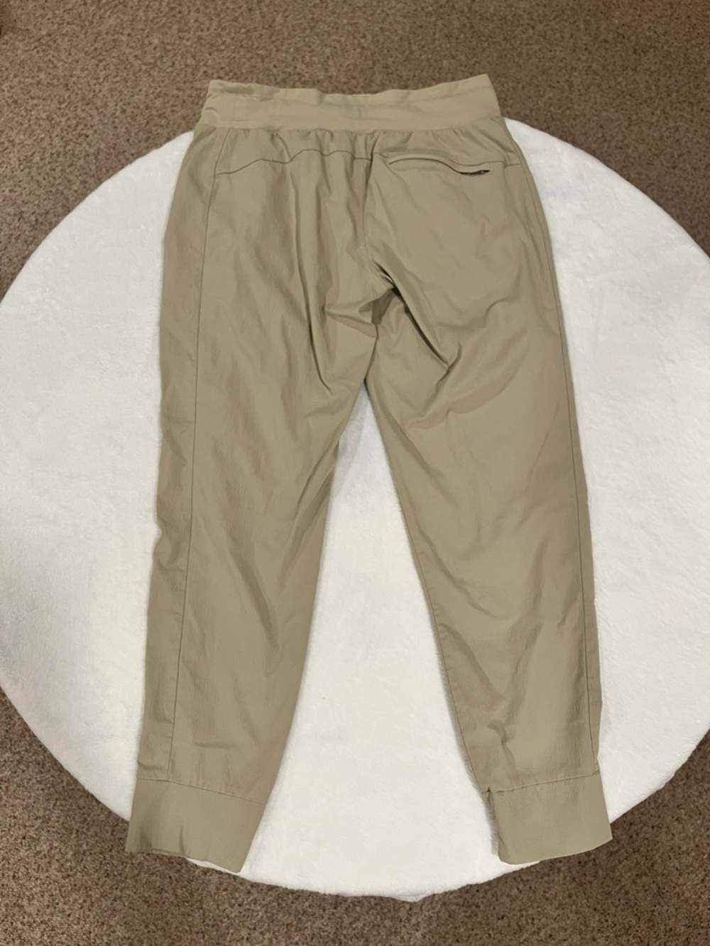 Athleta Trekkie North Jogger Hiking Pants Khaki Tan Size 4 - Picture 3 of 10